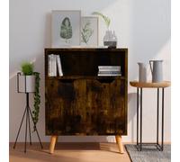 vidaXL Sideboard Smoked Oak Engineered Wood Cupboard Storage Side Cabinet