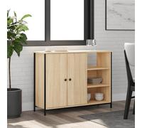 Sideboard Storage Cupboard Highboard Home Side Cabinet Engineered Wood vidaXL