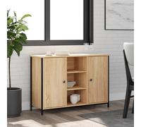(sonoma oak) vidaXL Sideboard Storage Cupboard Highboard Home Side Cabinet Engineered Wood