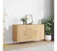 vidaXL Sideboard Sonoma Oak 100x36x60 cm Engineered Wood