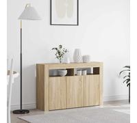 VidaXL Sideboard Sonoma Oak 116 X 30 X 75 Cm Engineered Wood