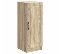 vidaXL Sideboard Sonoma Oak 33 x 34.5 x 87 cm Engineered Wood