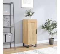 vidaXL Sideboard Sonoma Oak 34.5x34x90 cm Engineered Wood