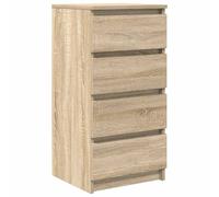 vidaXL Sideboard Sonoma Oak 37.5x35x76 cm Engineered Wood storage cabinet