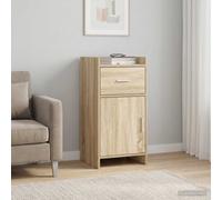 VidaXL Sideboard Sonoma Oak 40 X 36 X 80 Cm Engineered Wood