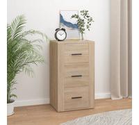 Vidaxl Sideboard Sonoma Oak 40X33X70 Cm Engineered Wood