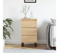 vidaXL Sideboard Sonoma Oak 40x35x70 cm Engineered Wood
