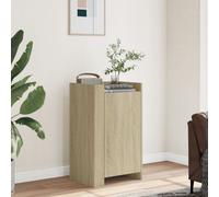vidaXL Sideboard Sonoma Oak 45x35x75 cm Engineered Wood