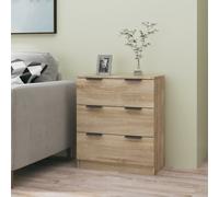vidaXL Sideboard Sonoma Oak 60x30x70 cm Engineered Wood