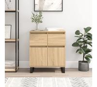 vidaXL Sideboard Sonoma Oak 60x35x70 cm Engineered Wood