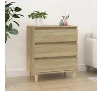 vidaXL Sideboard Sonoma Oak 60x35x70 cm Engineered Wood