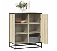 vidaXL Sideboard Sonoma Oak 62x35x76 cm Engineered Wood