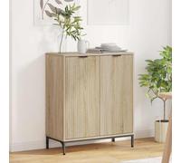 vidaXL Sideboard Sonoma oak 69.5 x 33 x 82 cm Engineered wood