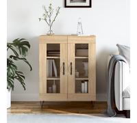 vidaXL Sideboard Sonoma oak 69.5 x 34 x 90 cm Engineered Wood