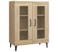 vidaXL Sideboard Sonoma Oak 69.5x34x90 cm Engineered Wood