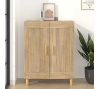 (Sonoma oak) vidaXL Sideboard Engineered Wood Side Cabinet Home Organiser Multi Colours