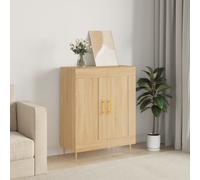vidaXL Sideboard Sonoma Oak 69.5x34x90 cm Engineered Wood