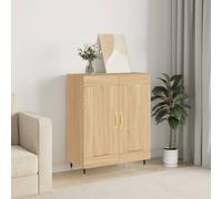 vidaXL Sideboard Sonoma Oak 69.5x34x90 cm Engineered Wood