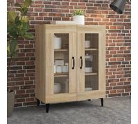 vidaXL Sideboard Sonoma Oak 69.5x34x90 cm Engineered Wood