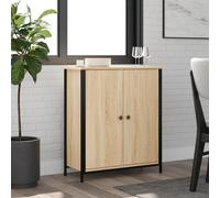 (sonoma oak) vidaXL Sideboard Storage Cupboard Highboard Home Side Cabinet Engineered Wood