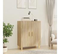 Vidaxl Sideboard Sonoma Oak 70X34X90 Cm Engineered Wood