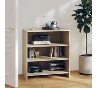 Sideboard Sonoma Oak Engineered Wood 70x40.5x75 cm Compact Storage Cabinet
