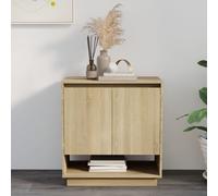vidaXL Sideboard Sonoma Oak 70x41x75 cm Engineered Wood