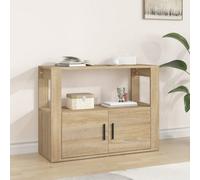 Vidaxl Sideboard Sonoma Oak 80X30X60 Cm Engineered Wood