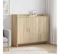 VidaXL Sideboard Sonoma Oak 98.5 X 33 X 80 Cm Engineered Wood