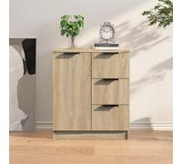 vidaXL Sideboard Sonoma Oak Engineered Wood