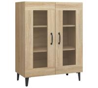 vidaXL Sideboard Sonoma Oak 69.5x34x90 cm Engineered Wood