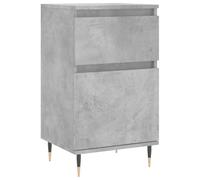 vidaXL Sideboard, Storage Cabinet for Bedroom Hallway Living Room, Cupboard with Storage, Side Cabinet, Concrete Grey Engineered Wood