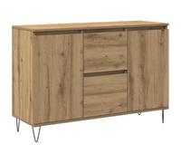 vidaXL Sideboard, Storage Cabinet for Living Room, Cupboard with Storage, Side Cabinet, Highboard, Modern Style, Artisan Oak Engineered Wood