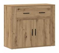 vidaXL Sideboard Artisian Oak 80x33x70 cm Engineered Wood