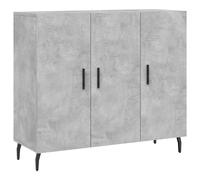 vidaXL Sideboard Storage Cabinet Side Cabinet Concrete Grey Engineered Wood