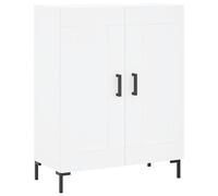 vidaXL Sideboard Storage Cupboard Side Cabinet Buffet White Engineered Wood