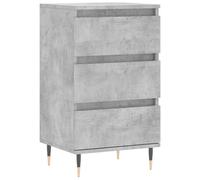 vidaXL Sideboard Storage Side Cabinet Cupboard Concrete Grey Engineered Wood