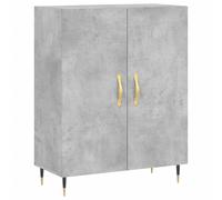 vidaXL Sideboard Storage Side Cabinet Cupboard Concrete Grey Engineered Wood