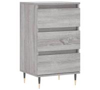vidaXL Sideboard Storage Side Cabinet Cupboard Grey Sonoma Engineered Wood