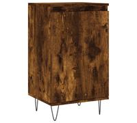 vidaXL Sideboard Storage Side Cabinet Cupboard Smoked Oak Engineered Wood