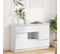 VidaXL Sideboard White 100 X 30 X 65.6 Engineered Wood