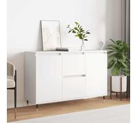 vidaXL Sideboard White 101.5x35x70 cm Engineered Wood