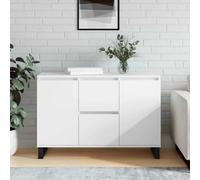 Sideboard Side Cabinet Home Organiser Storage Cupboard Engineered Wood vidaXL