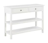 vidaXL Sideboard White 110x35x80 cm MDF