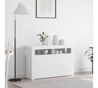 VidaXL Sideboard White 116 X 30 X 75 Cm Engineered Wood