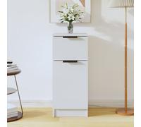 Vidaxl Sideboard White 30X30X70 Cm Engineered Wood