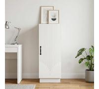 VidaXL Sideboard White 33 X 34.5 X 87 Cm Engineered Wood