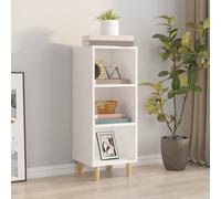 vidaXL Sideboard White 34.5x32.5x90 cm Engineered Wood