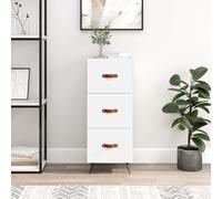 vidaXL Sideboard White 34.5x34x90 cm Engineered Wood