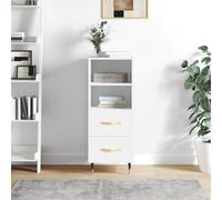 vidaXL Sideboard White 34.5x34x90 cm Engineered Wood